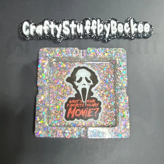 Ghost Face Decorative Ashtray - Ashtrays