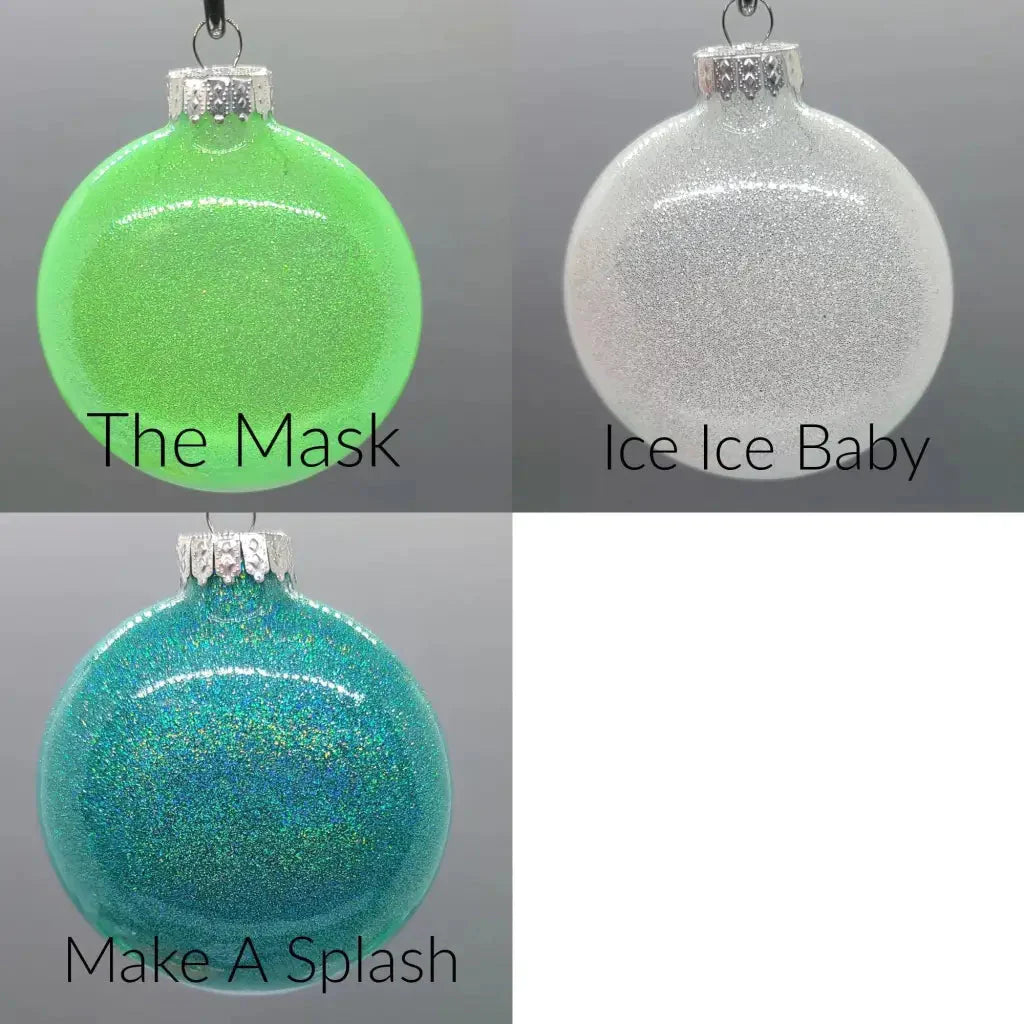 ’Bah Fucking Humbug’ Glass Ornament - Ornaments