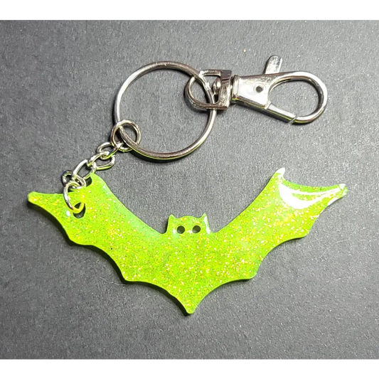 Bat Keychain - Yellow - Keychains