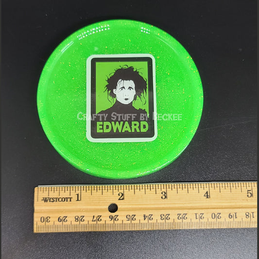 Edward Scissorhands Decorative Coaster