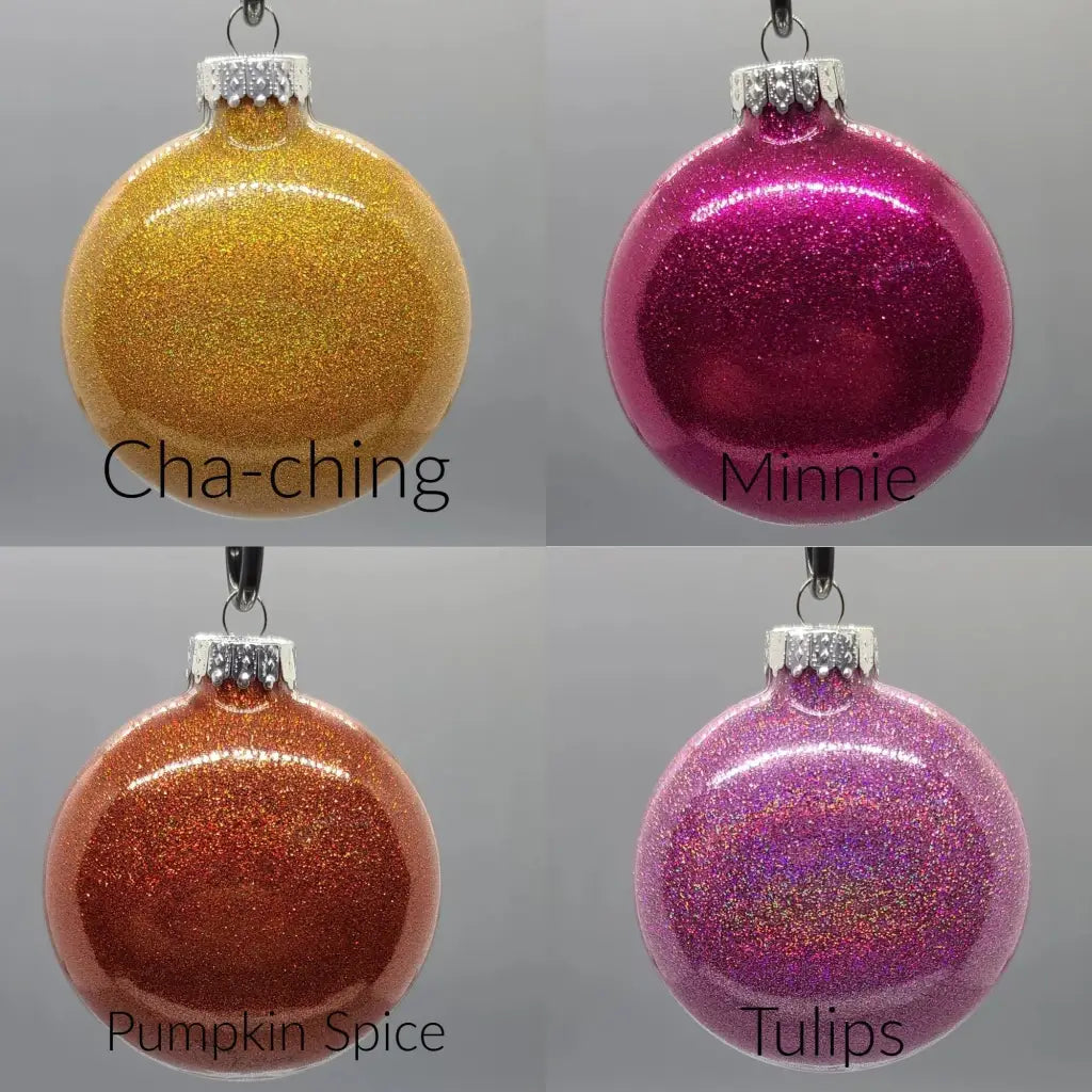 ’I’m A Bad Bitch With Good Weed’ Glass Ornament - Ornaments