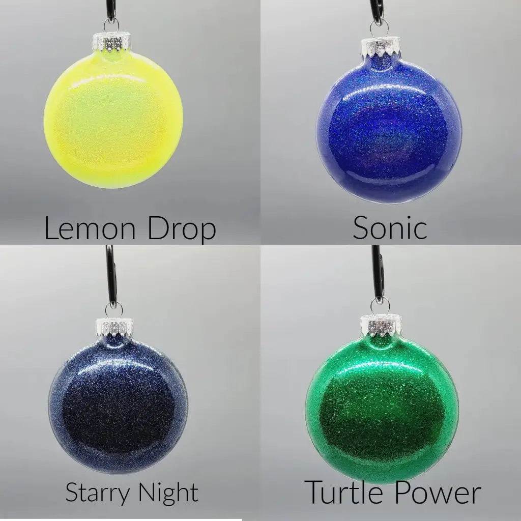 ’I’m A Bad Bitch With Good Weed’ Glass Ornament - Ornaments