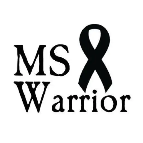 MS Warrior Vinyl Decal Die Cut Sticker - Vinyl Decals